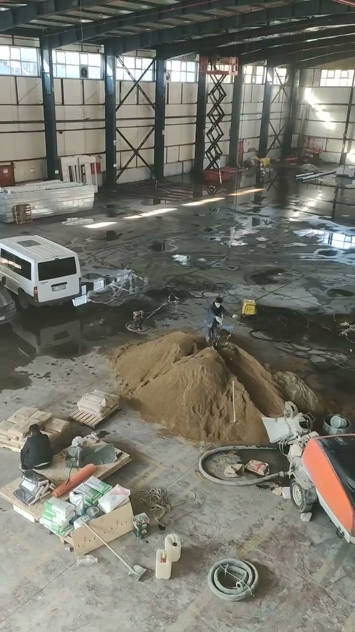 Fabrika Zemin Uygulaması
